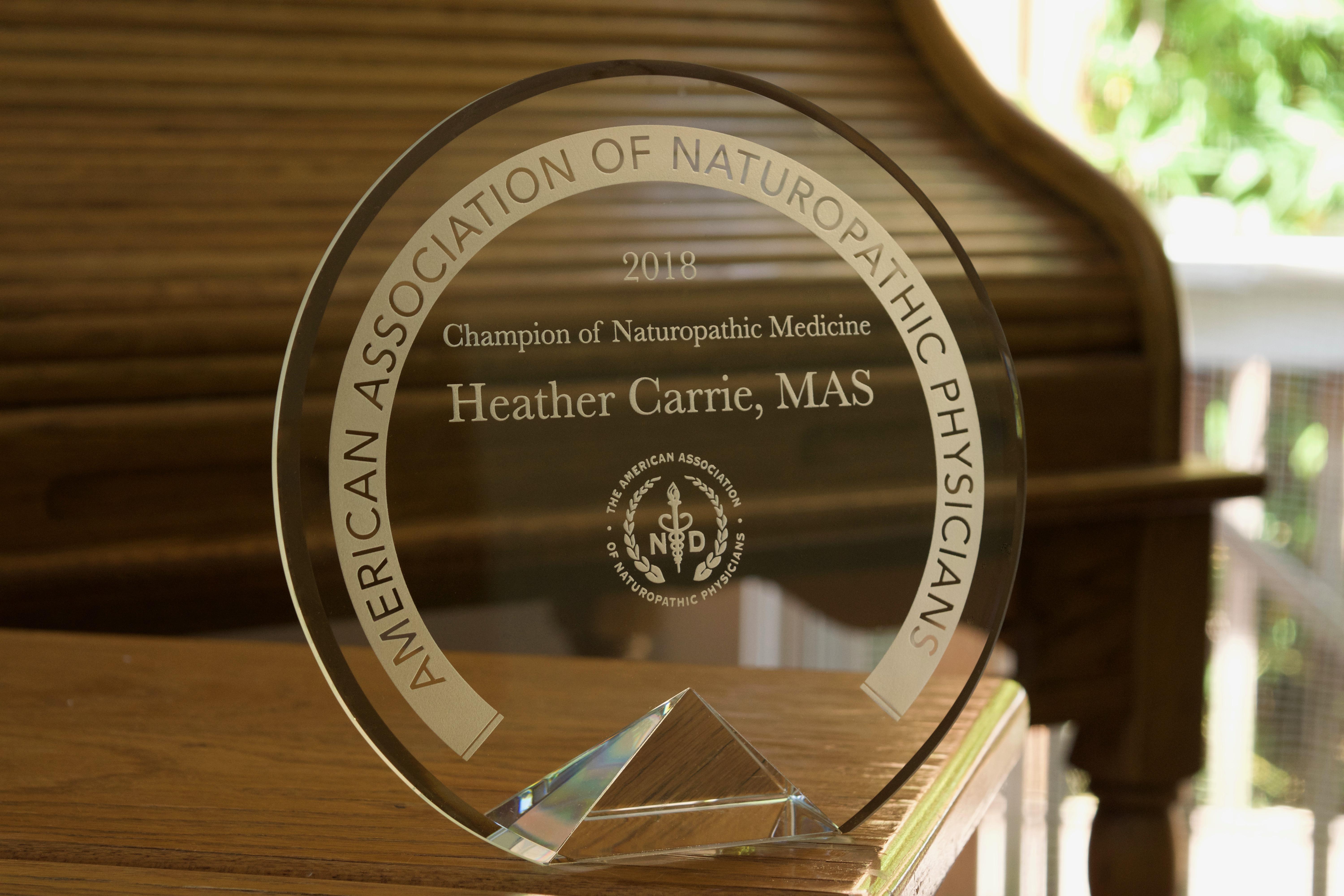 HCarrie AANP Award 2018.jpg